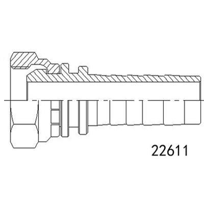 英管內(nèi)螺紋60°外錐面22611系列